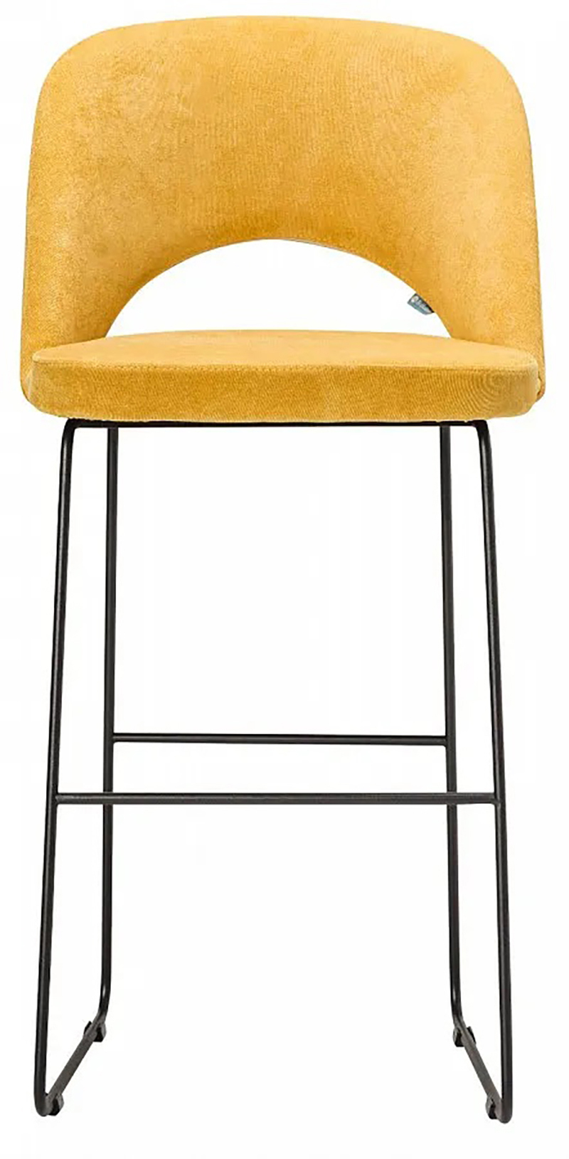 Изображение товара Барный стул R-home Lars желтый современный дизайн комфортный