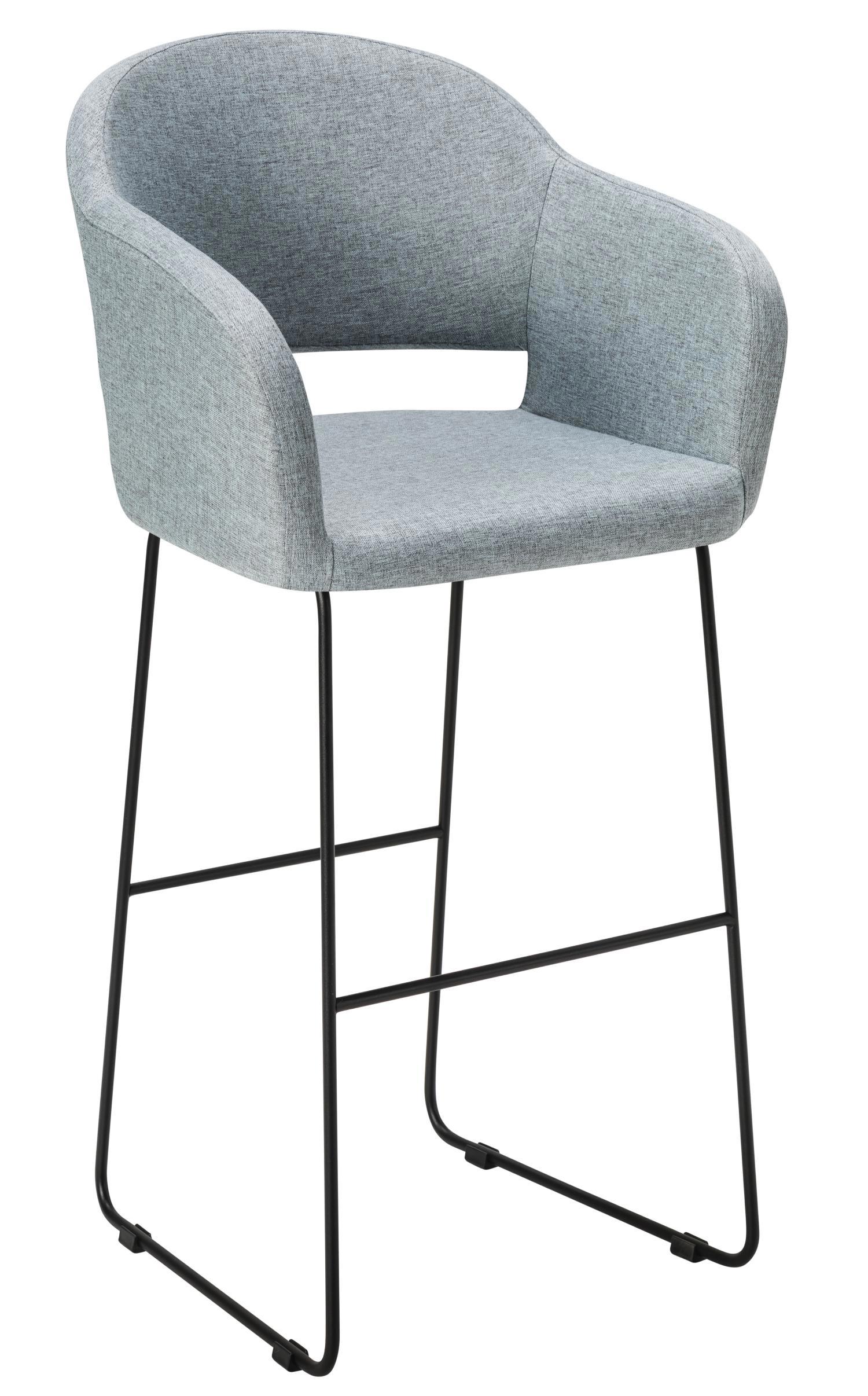 Изображение товара Барный стул R-home Oscar Линк 60x108x59 см цвет серый