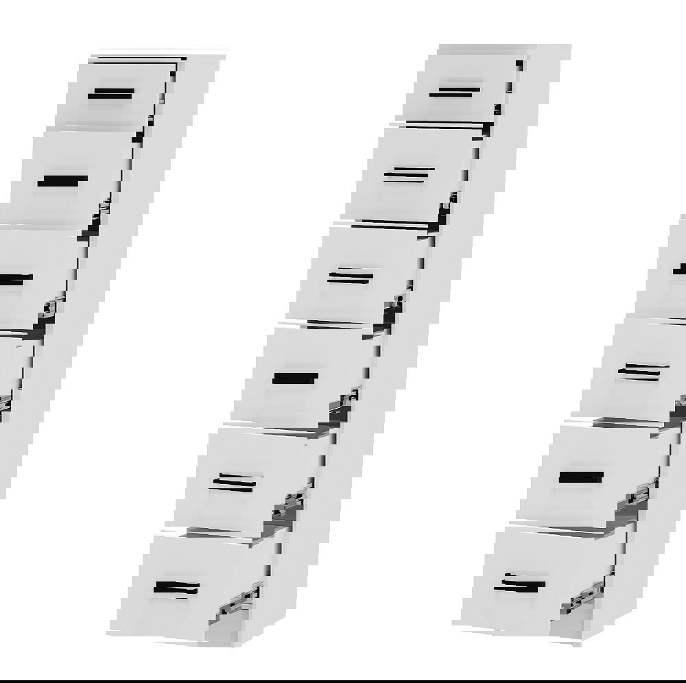 Изображение товара Комод Бтс Фьюжн 6 ящиков 40.2x50.4x120 см ЛДСП цвет белый