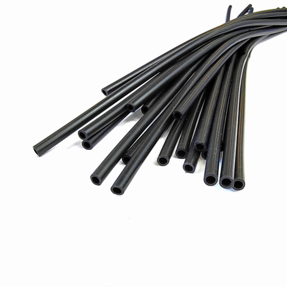 Изображение товара Микротрубка Профитт черная 4x6 мм 40 см 20 шт