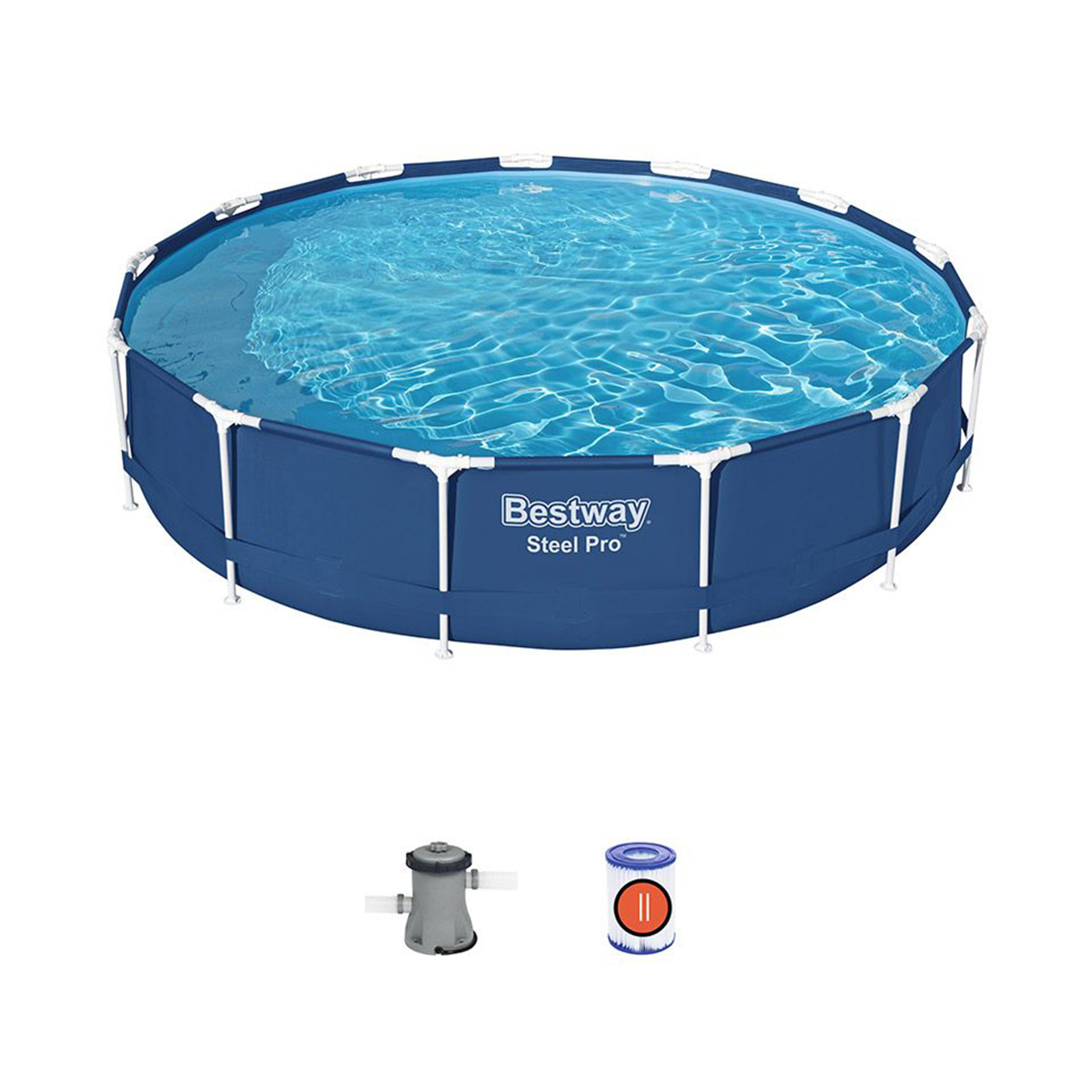 Изображение товара Каркасный бассейн Bestway 008900 3.96 м x 0.84 м 8680 л