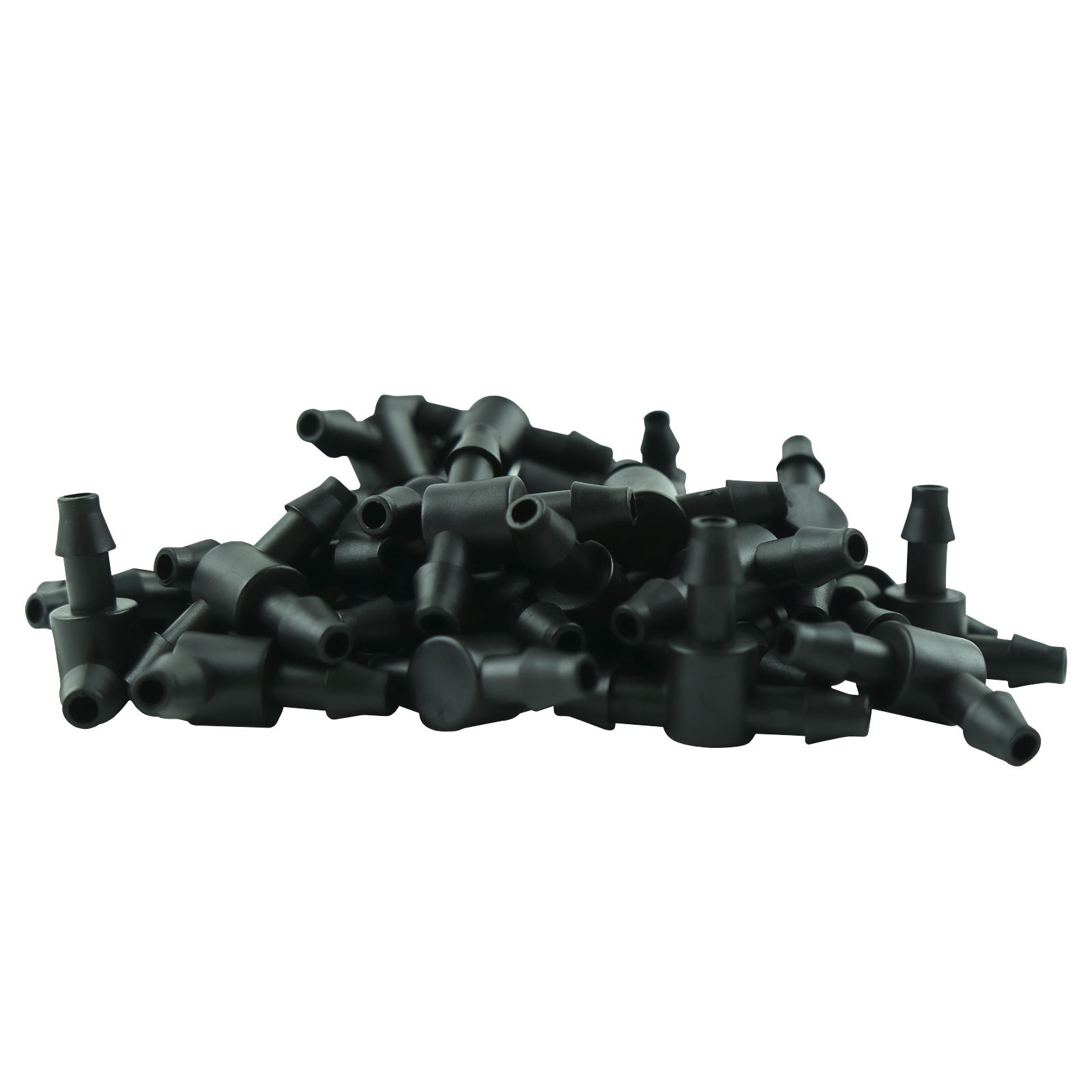 Изображение товара Стартовый тройник Поливнадаче соединитель для ПВХ трубки 1/4" 4/7мм 40шт