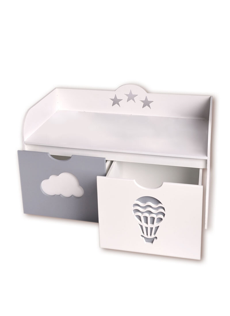 Изображение товара Комод Pema kids 4103 детский с двумя ящиками из влагостойкого МДФ