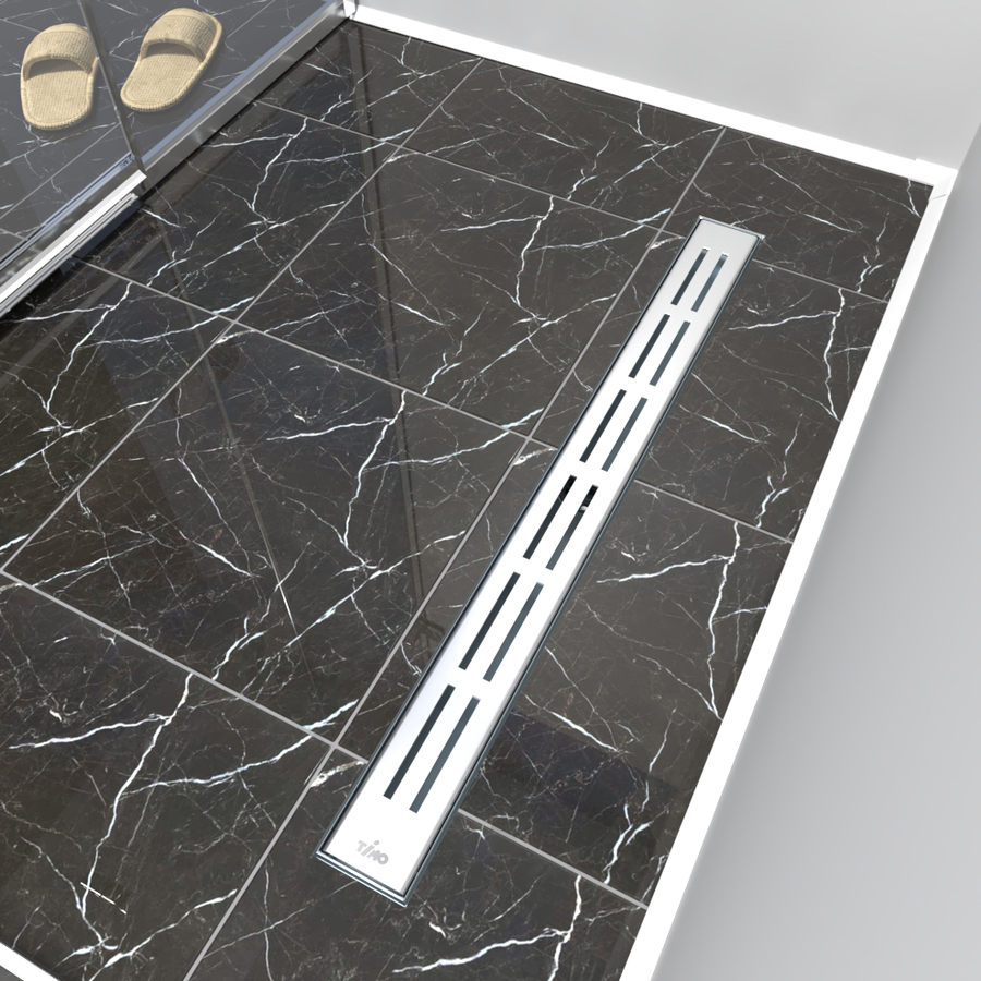 Изображение товара Душевой трап Timo DP20800-DG20800 из нержавеющей стали, регулируемый, 86 мм