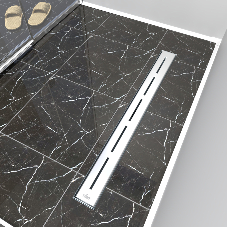 Изображение товара Трап для душа Timo DP20900-SG20900 комбинированный затвор 115x960 мм нержавеющая сталь