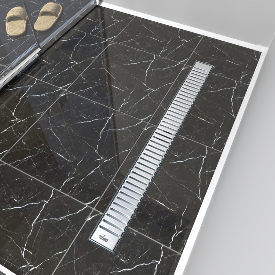 Изображение товара Душевой трап Timo DP20900-LG20900 из нержавеющей стали 96 см регулируемый