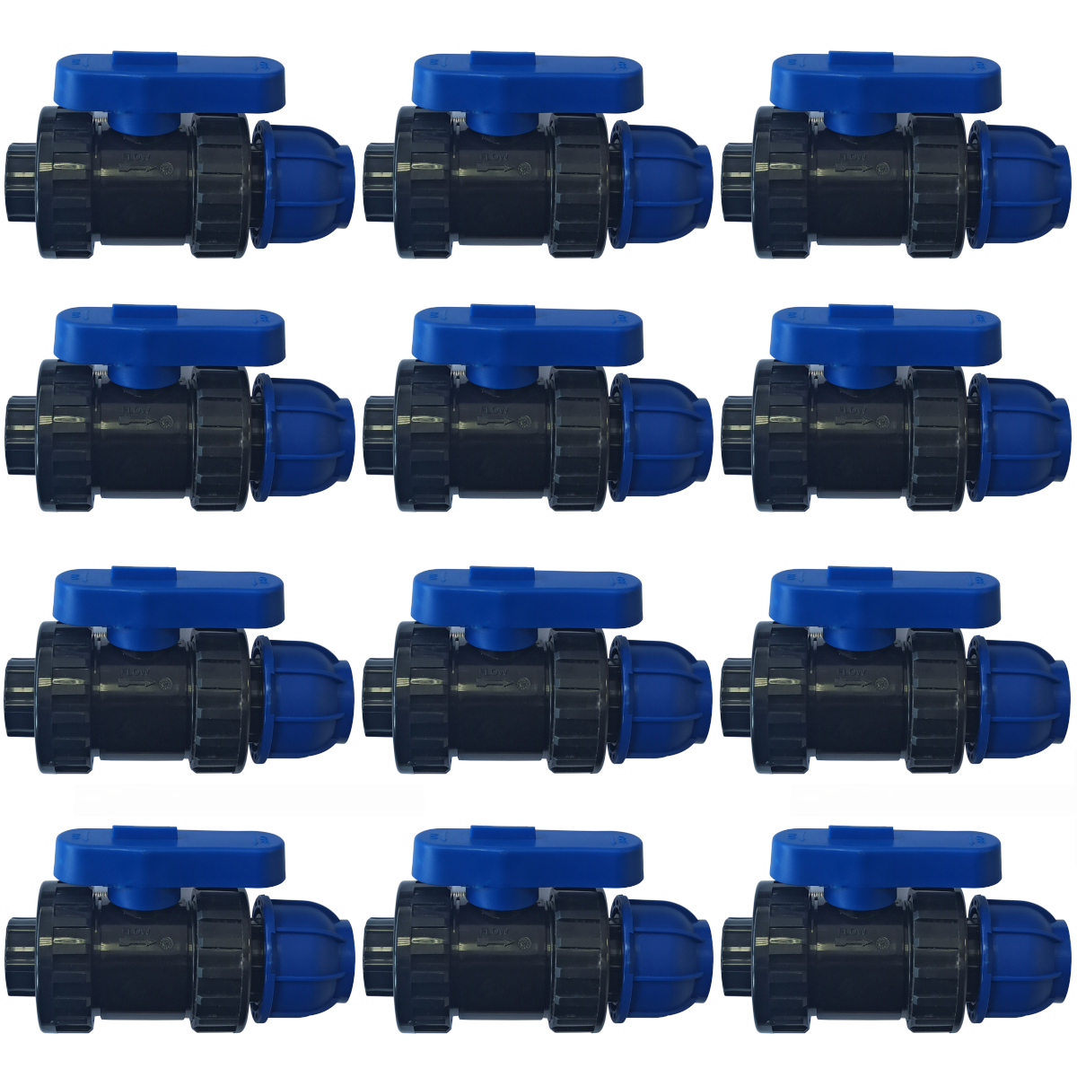 Изображение товара Шаровый кран Boutte ПНД 25 - 1/2"ВР (12 шт.)