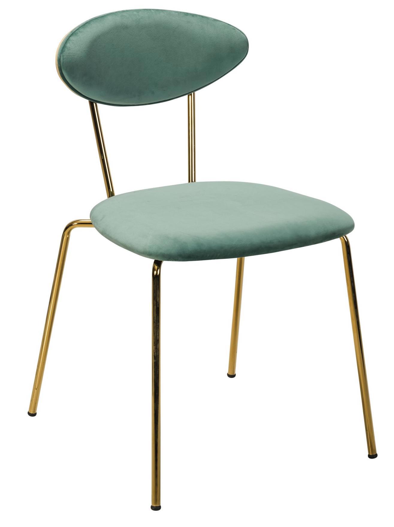 Изображение товара Кухонный стул R-home Neo 80x56.5x50 см ткань цвет зеленый