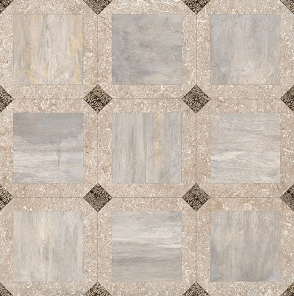 Изображение товара Глазурованный керамогранит Cersanit Bergamo 42x42 см бежевый