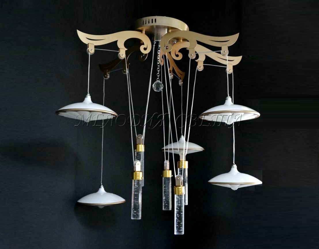 Изображение товара Люстра потолочная Мелодия света UFO максимально 20 м²