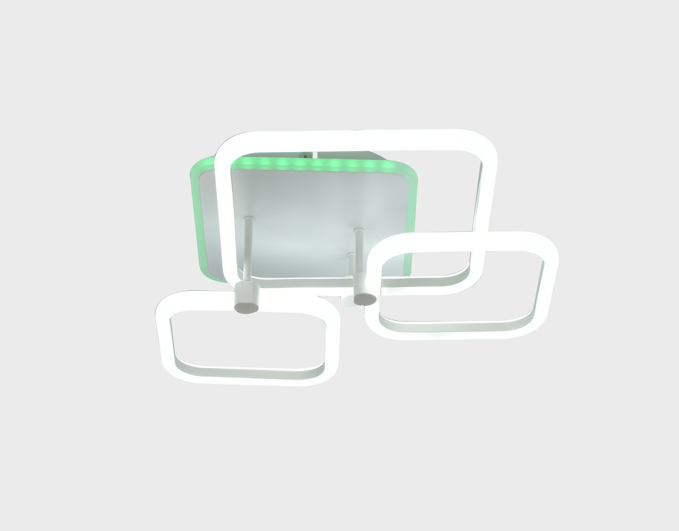 Изображение товара Люстра потолочная светодиодная Мелодия света M68570 18 м² регулируемый цвет RGBW белая