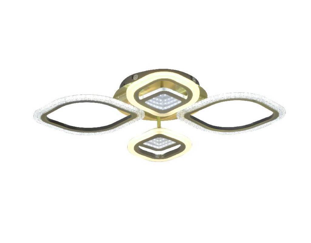 Изображение товара Люстра потолочная Мелодия Света Petal 20 м² регулируемый RGBW медный стиль