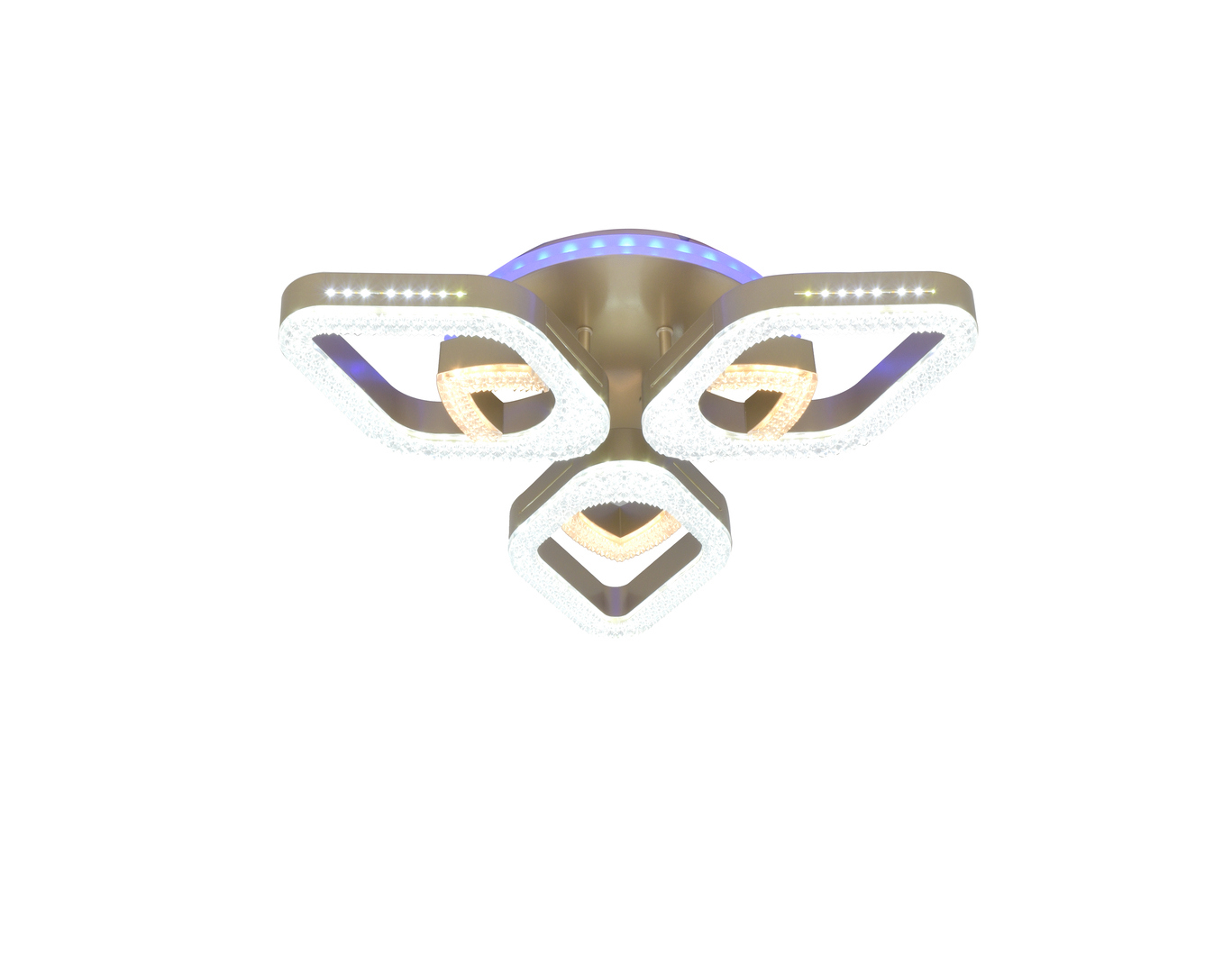 Изображение товара Люстра потолочная Мелодия света Petal 15 м² регулируемый RGBW стиль модерн