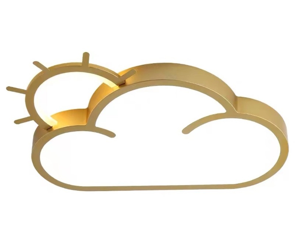 Изображение товара Люстра потолочная светодиодная Мелодия света Child 15 м² холодный белый с дизайнерским плафоном