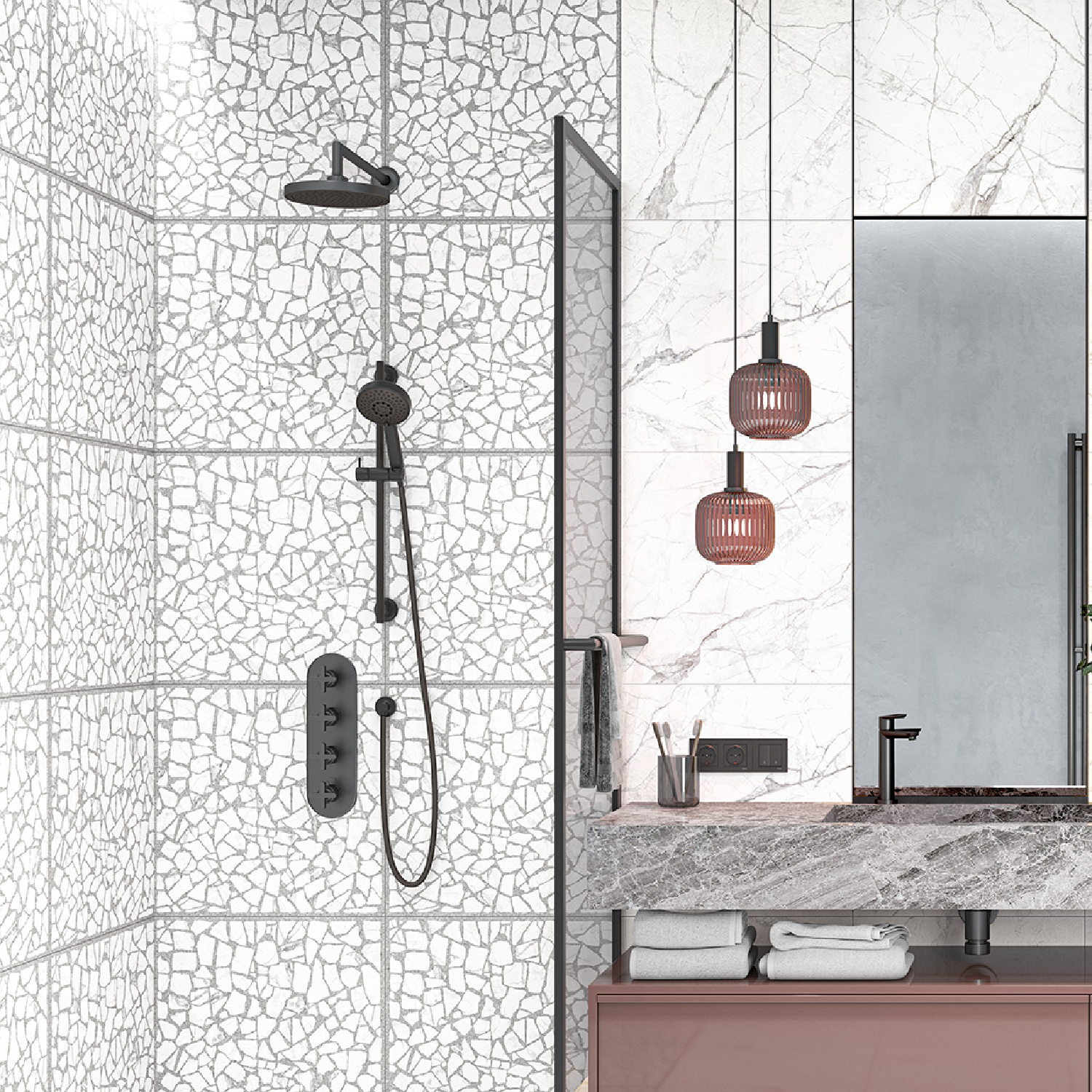 Изображение товара Керамогранит Alma Ceramica Laurent 60x60 см матовый белый