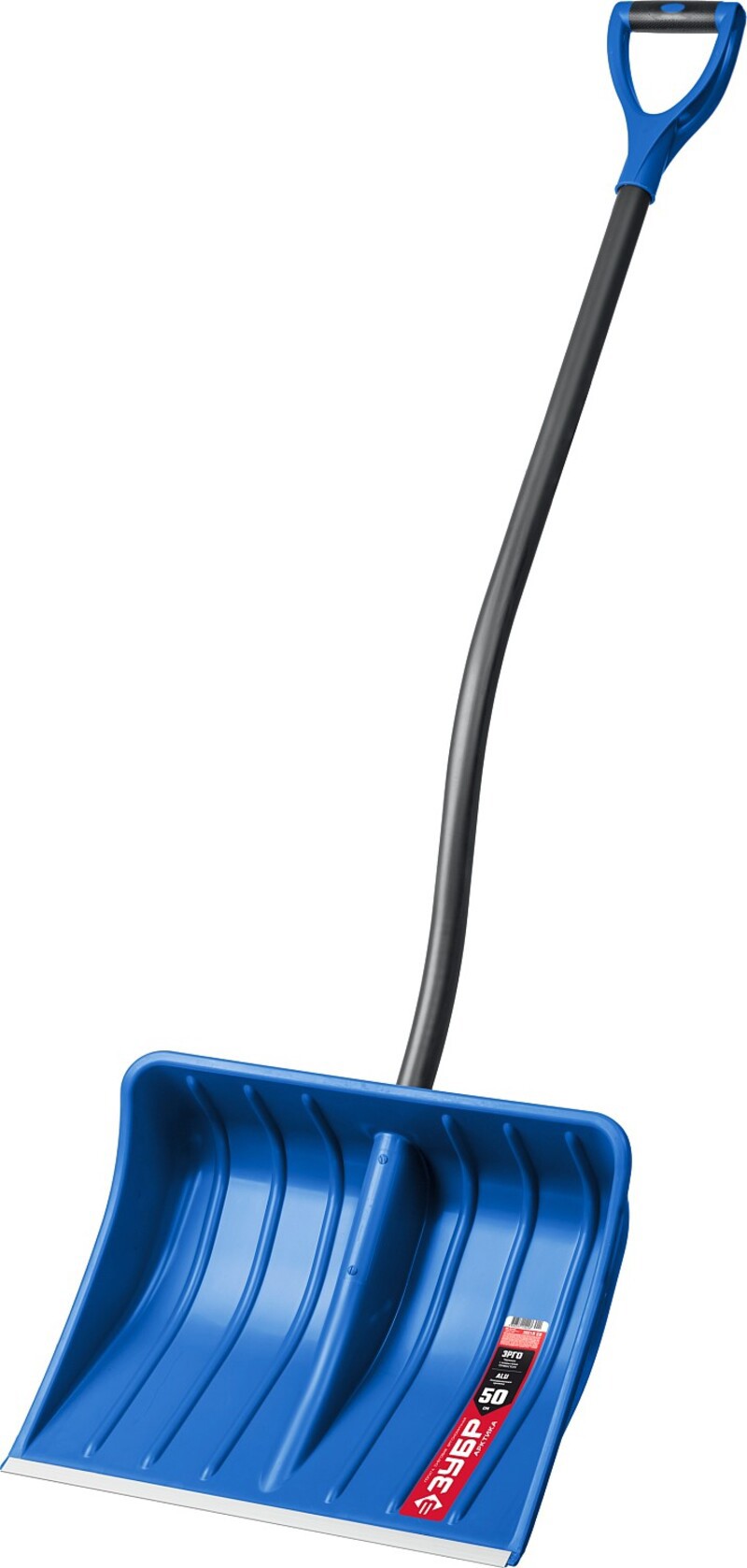 Изображение товара Лопата снеговая Зубр АРКТИКА 500 мм пластик металлический черенок