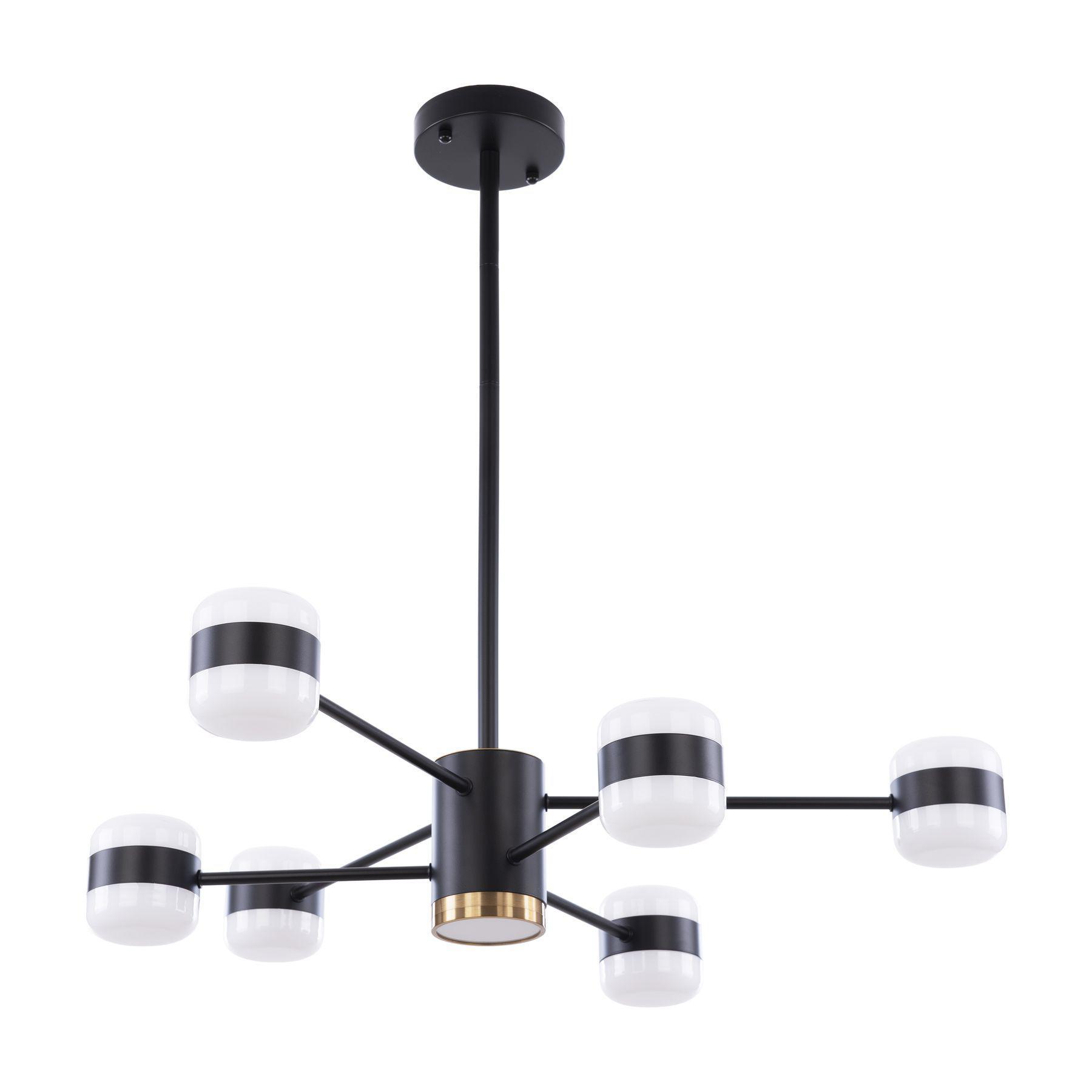 Изображение товара Люстра потолочная светодиодная APL LED 3307.6296-6.BLACK