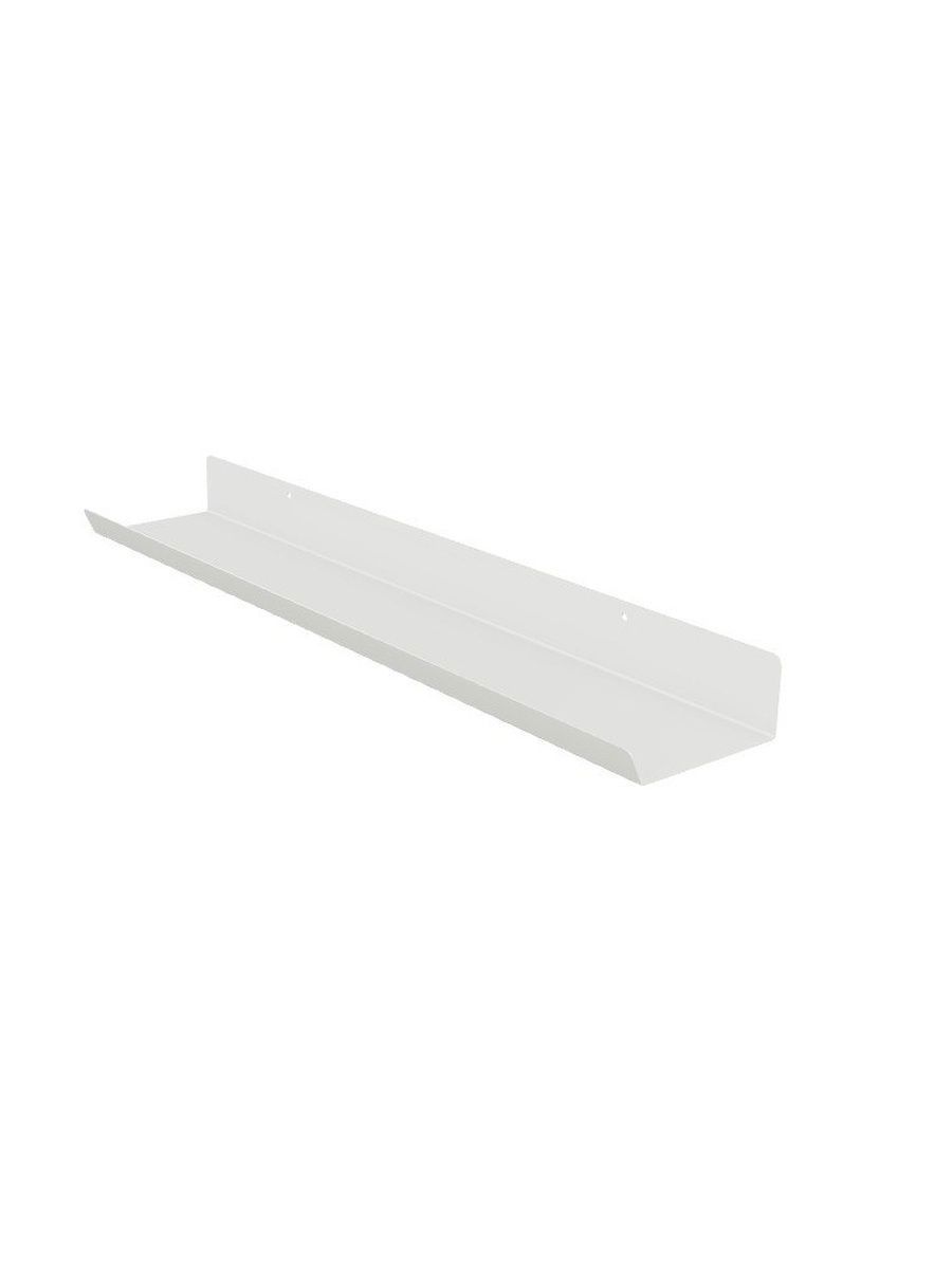 Изображение товара Настенная металлическая полка Мастерская уюта белая 60x12 см стильное решение