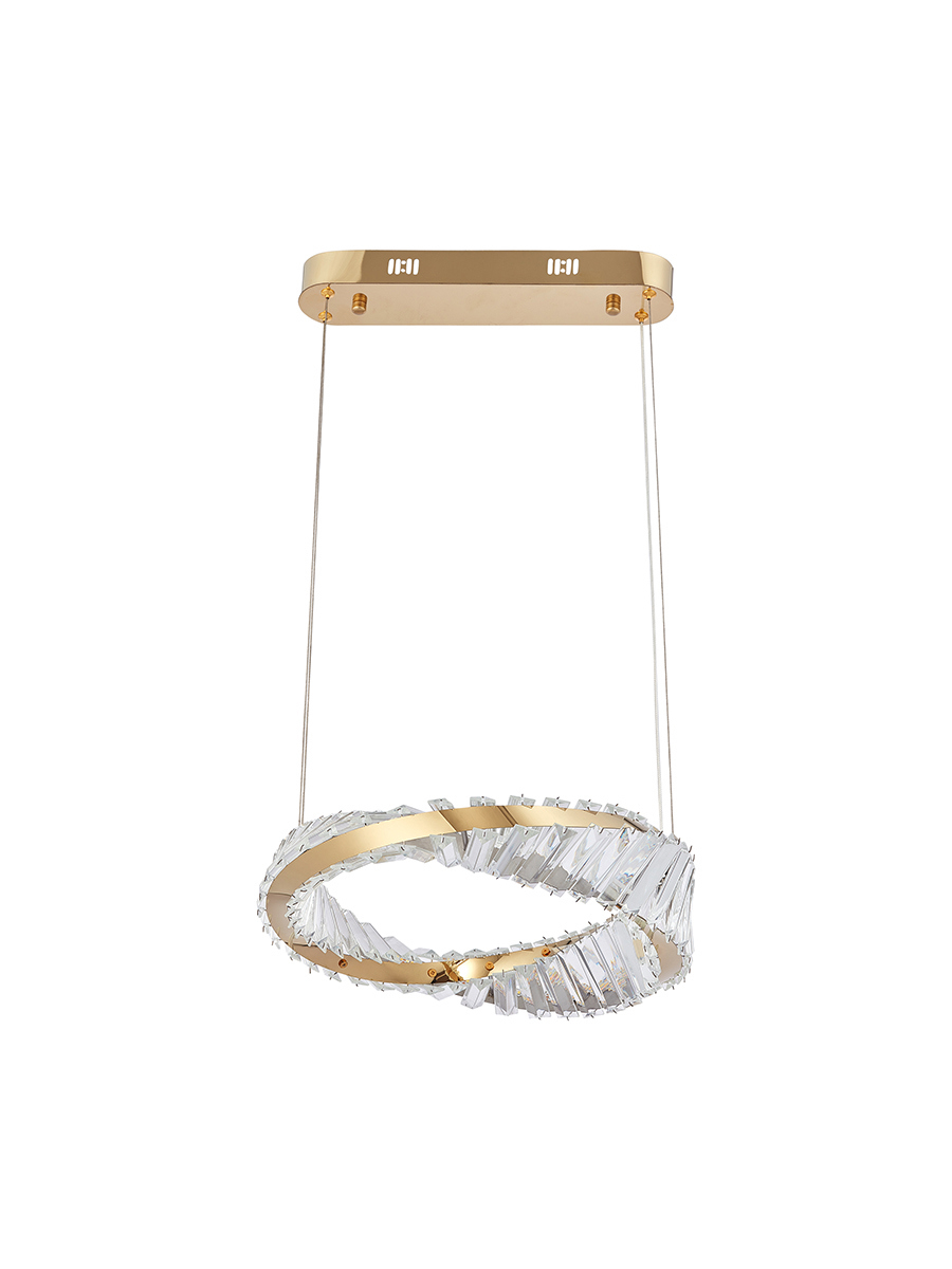 Изображение товара Люстра подвесная с хрусталем и пультом управления Arte perfetto luce 3331.2249.d400.gd