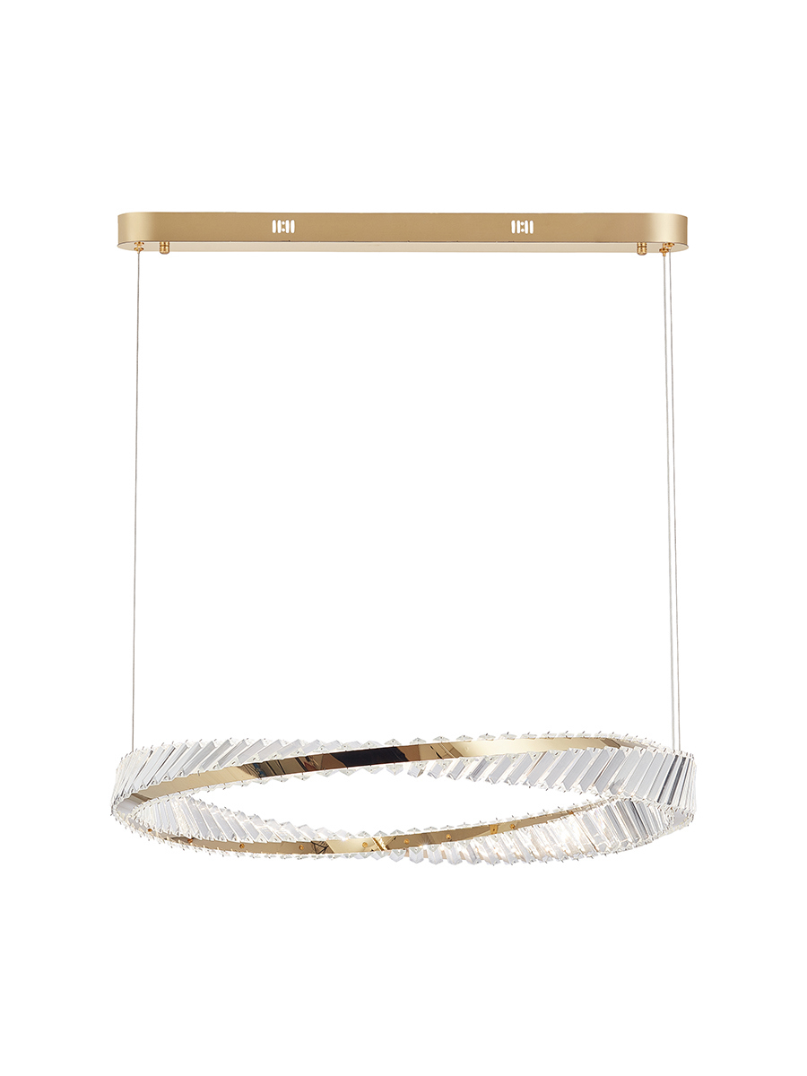 Изображение товара Люстра подвесная Arte perfetto luce 3331.2249.d800.gd с пультом управления 20 м² нейтральный белый 