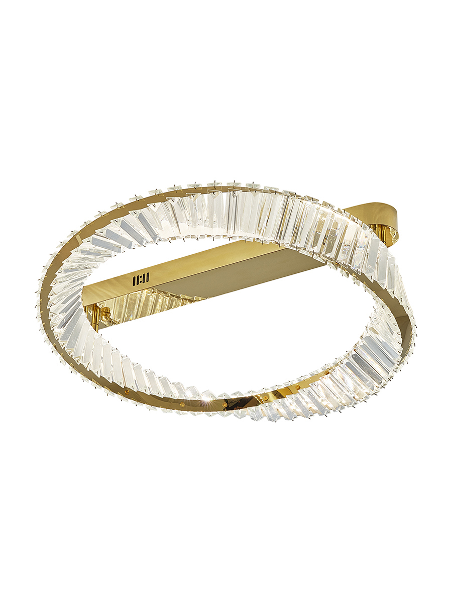 Изображение товара Люстра потолочная светодиодная в форме кольца Arte perfetto luce 3331.4337.d600.gd с пультом