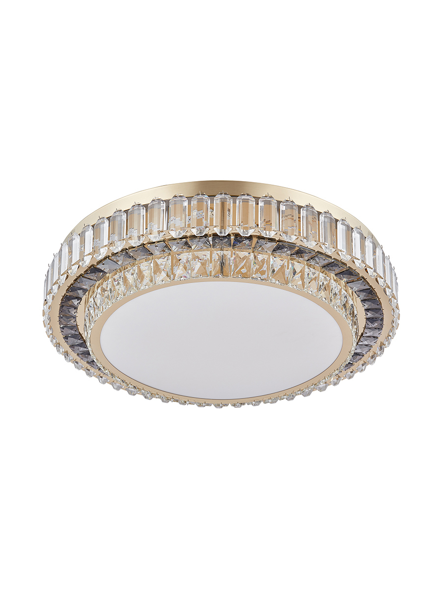 Изображение товара Светильник настенно-потолочный светодиодный Arte perfetto luce 3331.4430.d600.gd с пультом управления 16 м² нейтральный белый свет цвет жёлтый