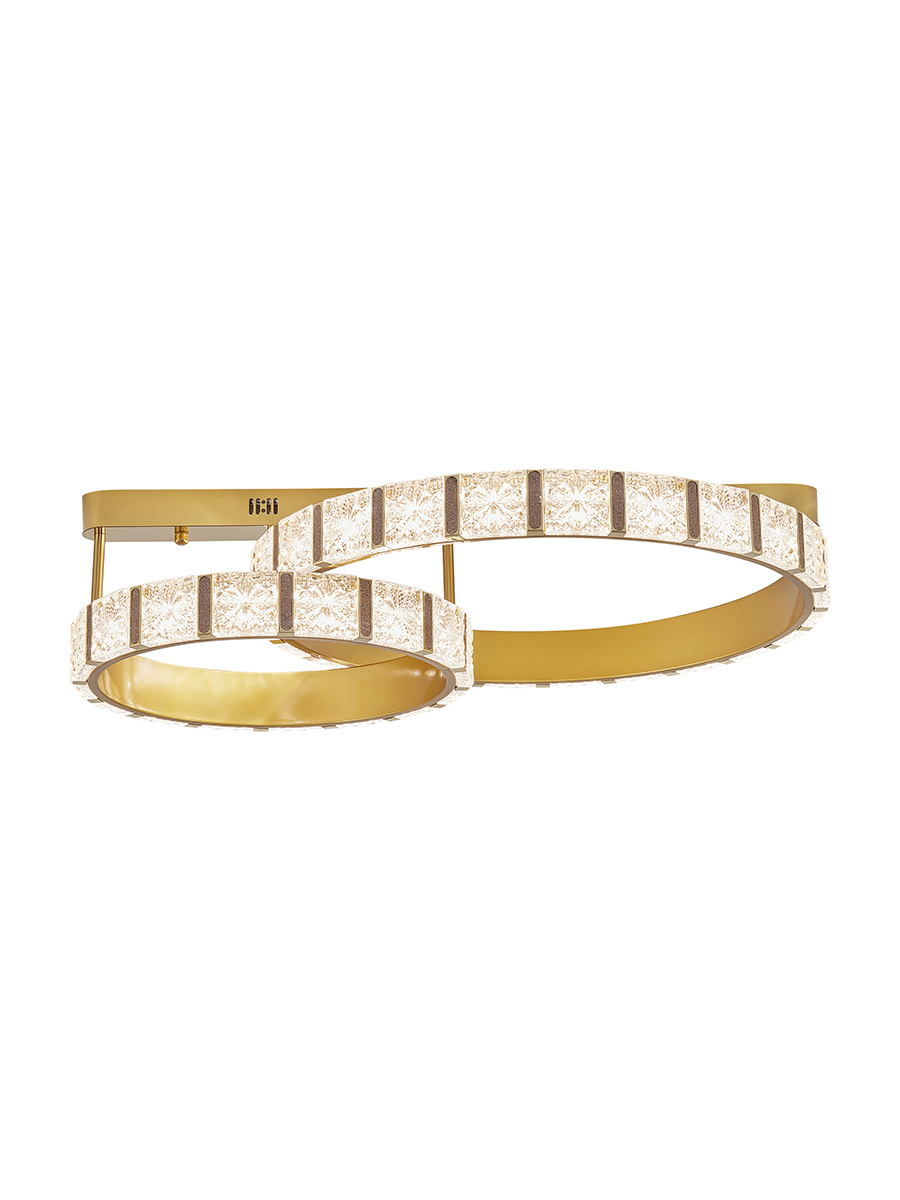 Изображение товара Люстра потолочная Arte perfetto luce 3331.4921.d600-d400.gd с пультом управление 16 м² нейтральный