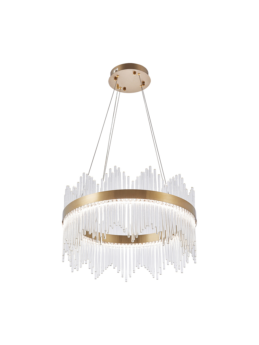 Изображение товара Люстра подвесная Arte perfetto luce с пультом 12 м² хрусталь современный стиль