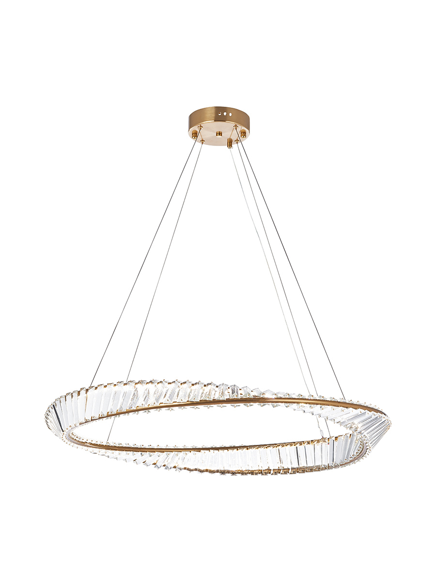 Изображение товара Люстра подвесная Arte Perfetto Luce с пультом управление хрусталь 14м2