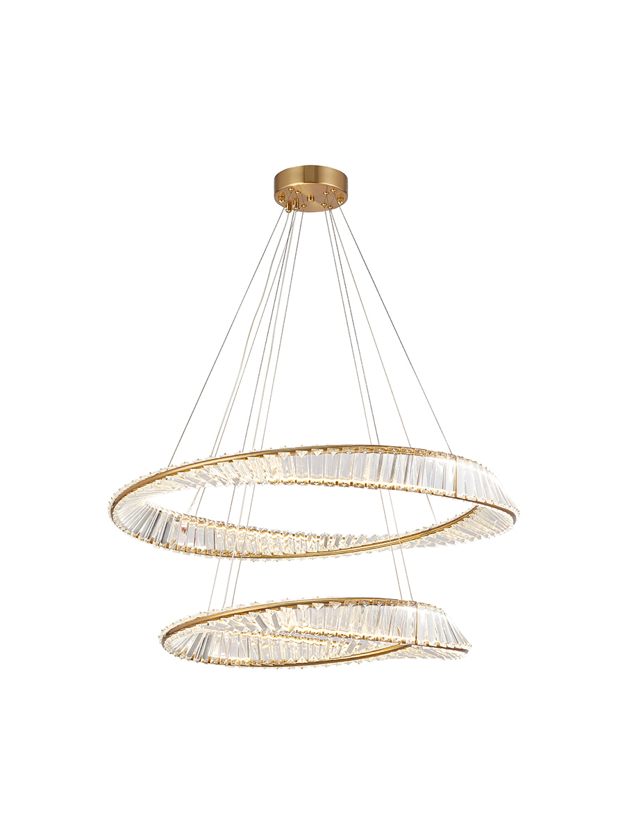 Изображение товара Люстра подвесная Arte perfetto luce 3331.4419.d800-d600.bs с пультом управление 20 м²