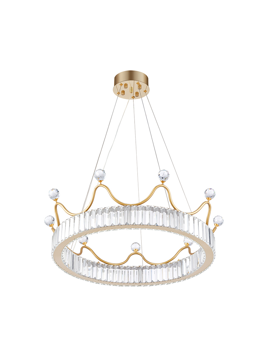 Изображение товара Люстра подвесная Arte perfetto luce 3331.3341.d600.gd с пультом управления 16 м² нейтральный белый 