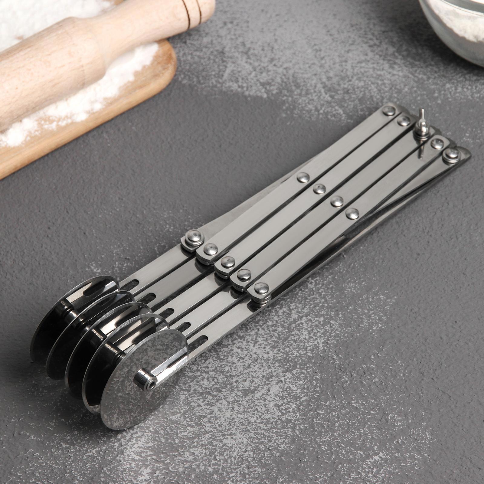 Изображение товара Кухонный нож Simaland лезвие 24.50 см цвет хромированный