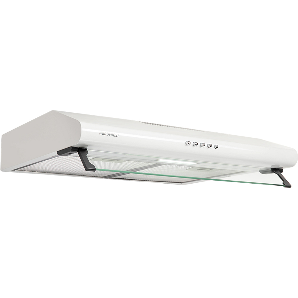 Изображение товара Встраиваемая вытяжка NORDFROST AS 6040 W 59.5 см белая с LED освещением