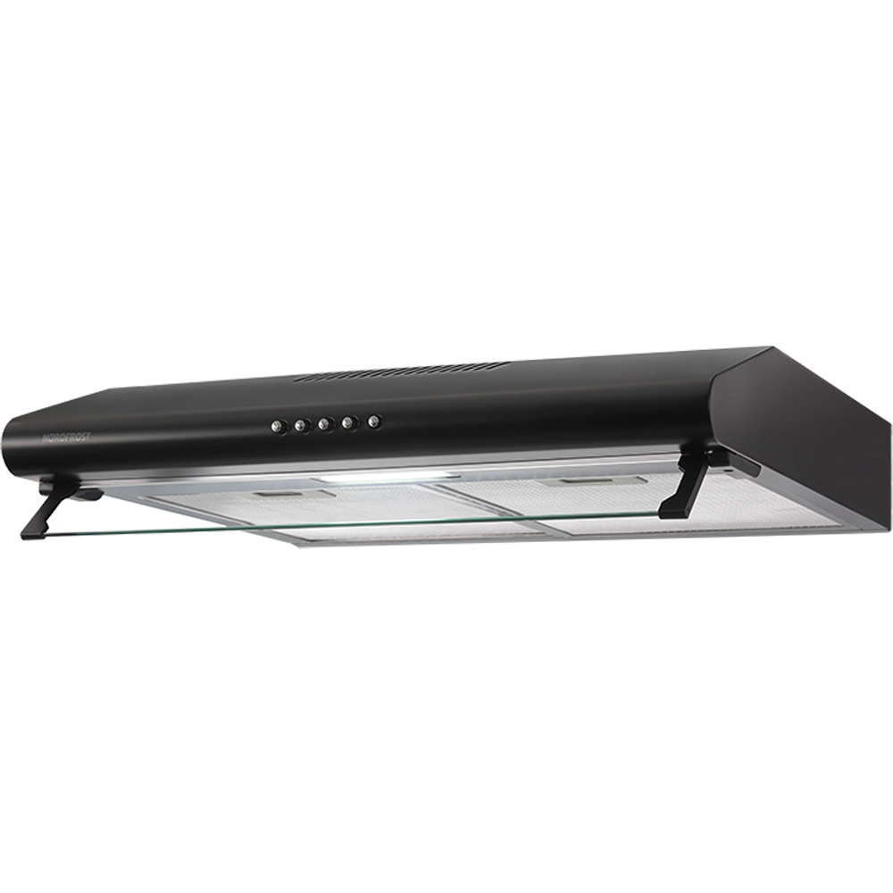 Изображение товара Встраиваемая вытяжка NORDFROST AS 6040 B 59.5 см черный с LED подсветкой