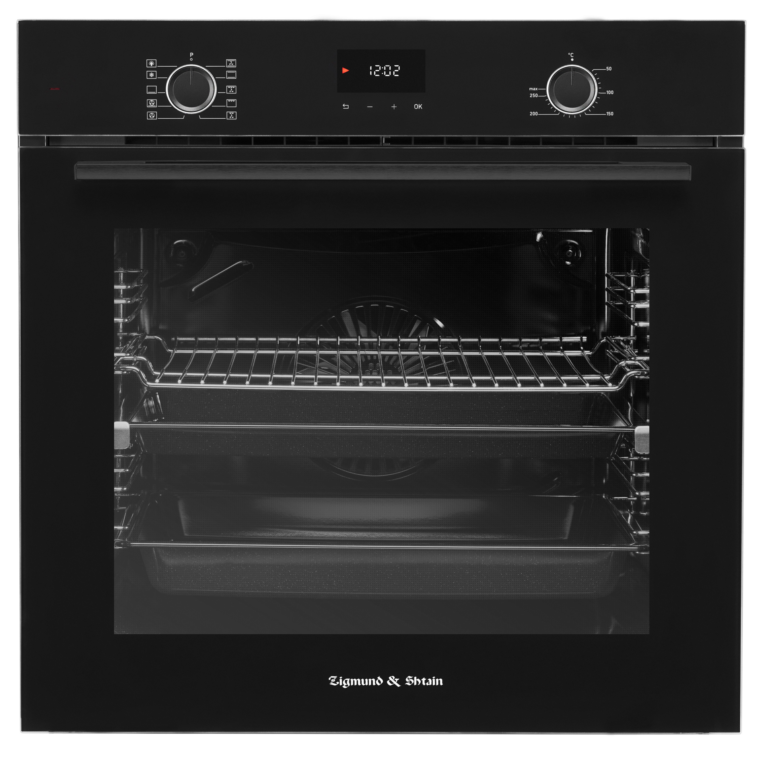 Изображение товара Электрический встраиваемый духовой шкаф Zigmund & shtain E 156 B 59.5x59.5x58.4 см цвет черный