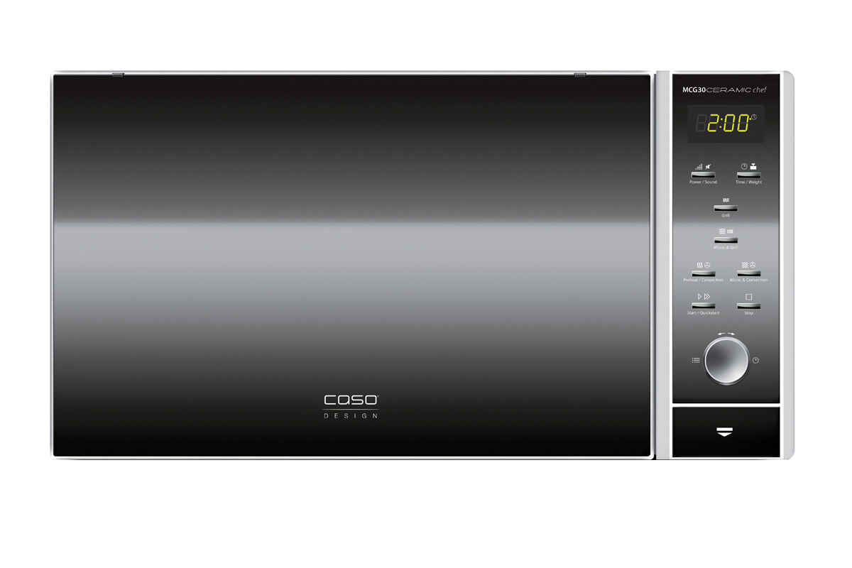 Изображение товара Микроволновая печь Caso MCG 30 Ceramic Chef 30 л черный металлик