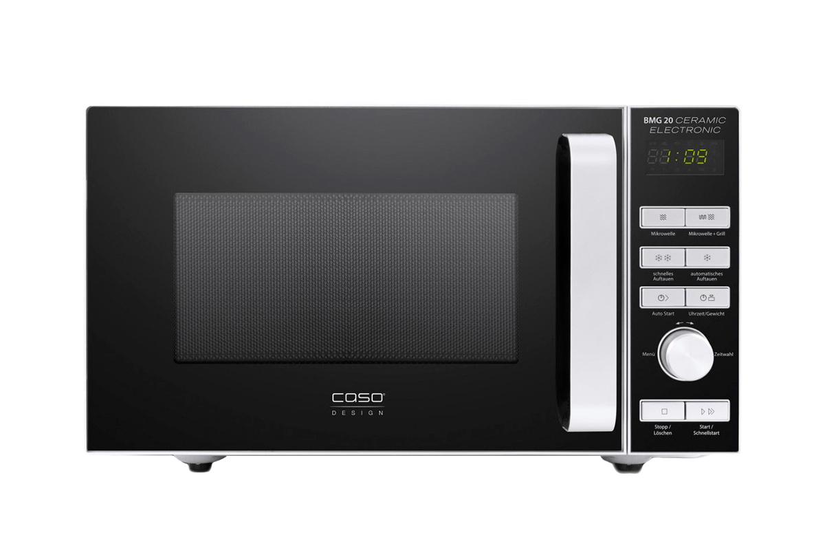 Изображение товара Отдельностоящая микроволновая печь Caso BMG 20 Ceramic Electronic 20 л черный