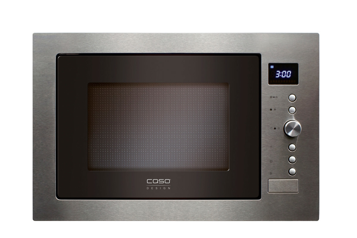 Изображение товара Встраиваемая микроволновая печь Caso EMCG 32 32 л 59.5x39x48 см цвет нержавеющая сталь