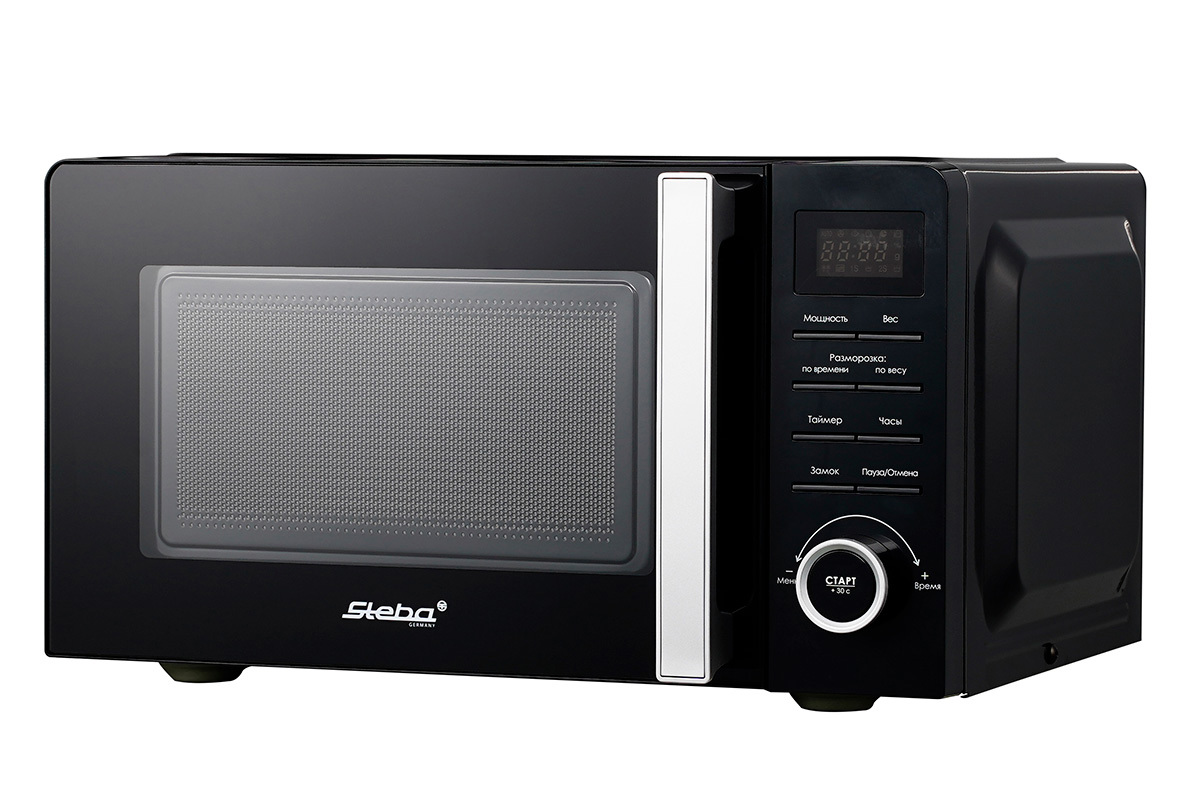 Изображение товара Отдельностоящая микроволновая печь Steba MIC 2060 20 л 44.6x24.3x35.6 см цвет черный
