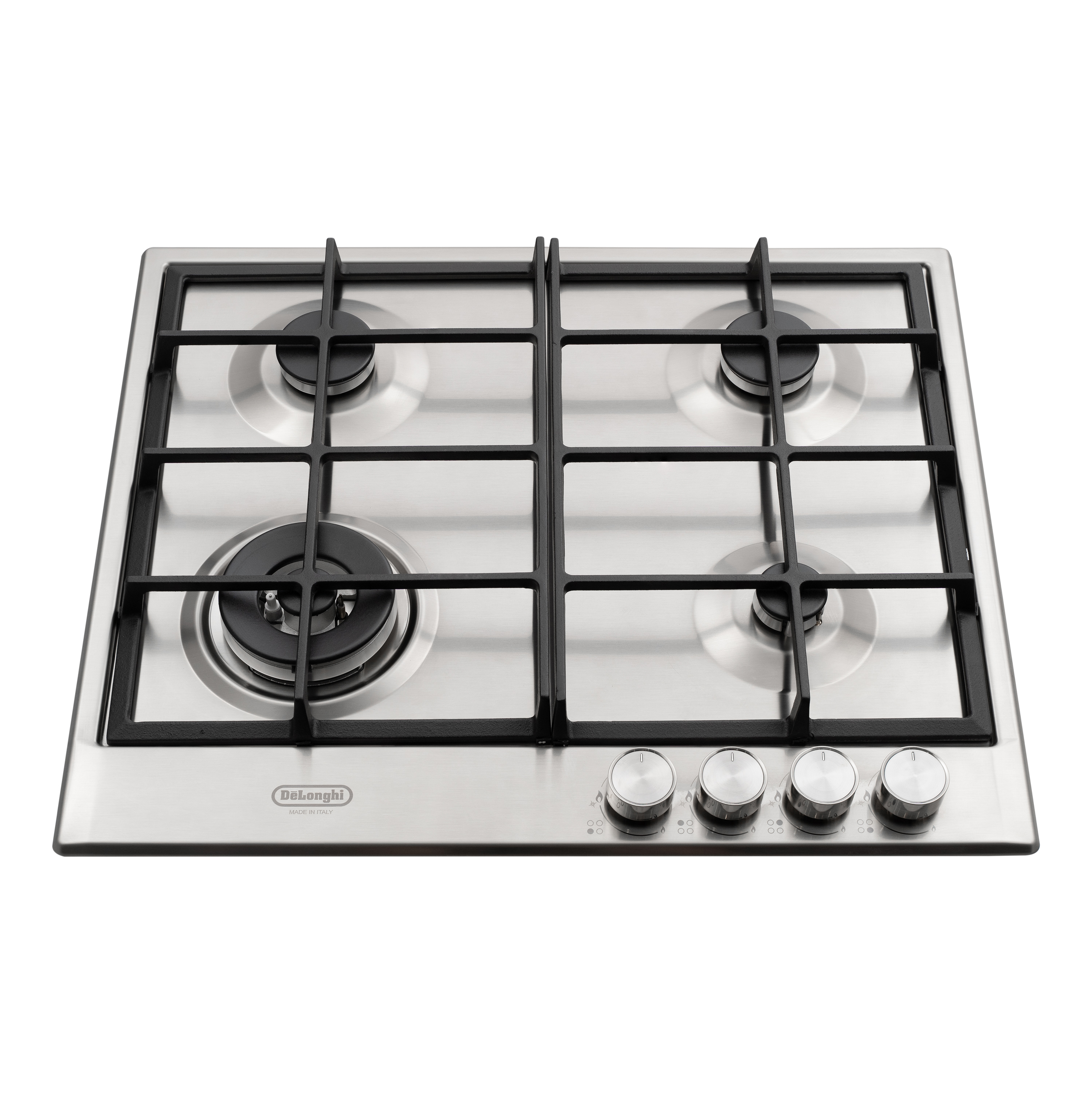 Изображение товара Газовая варочная панель Delonghi NSL 460 X RUS 58 см 4 конфорки, газовое управление