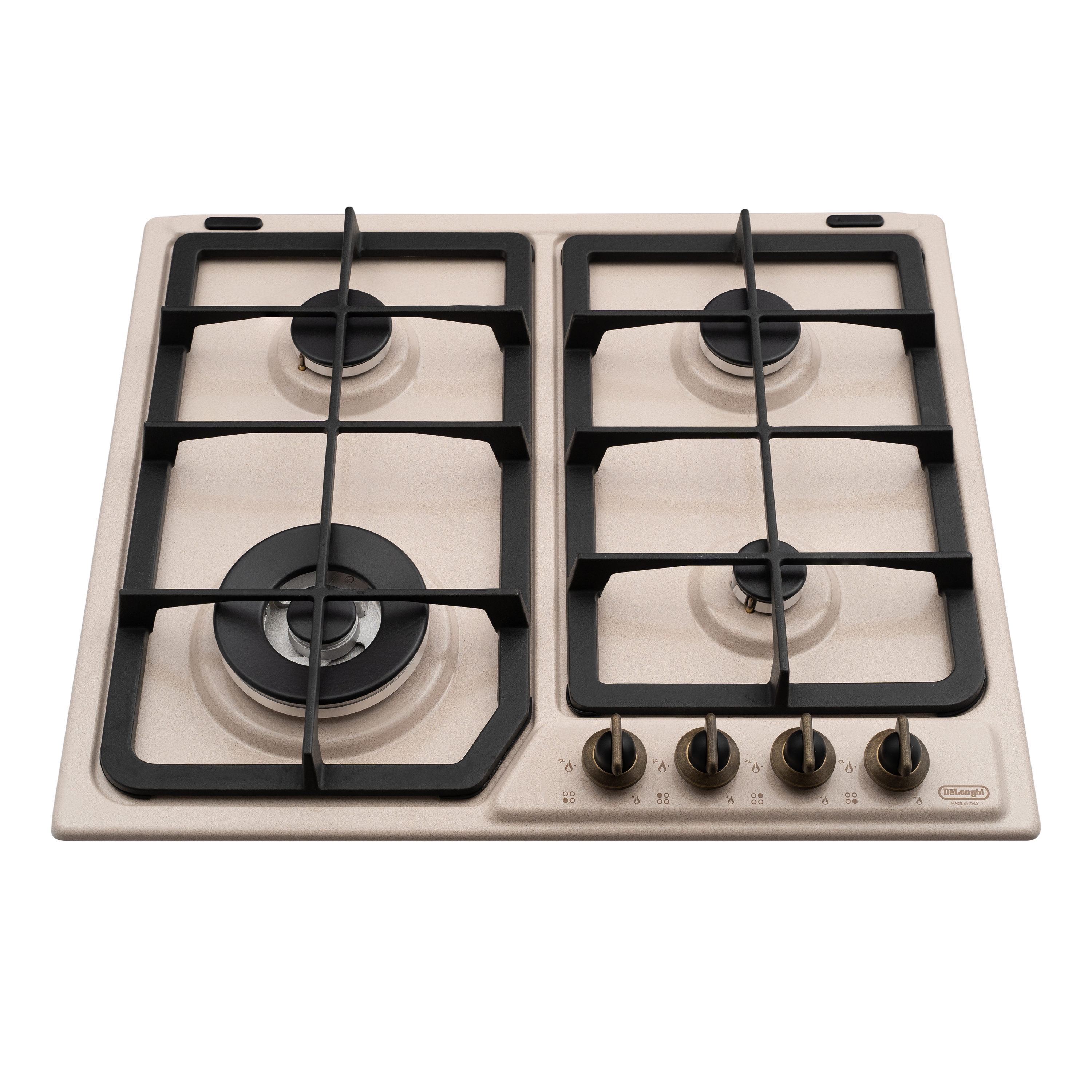 Изображение товара Газовая варочная панель Delonghi OWF 46 PRO RUS 4 конфорки встраиваемая бежевый