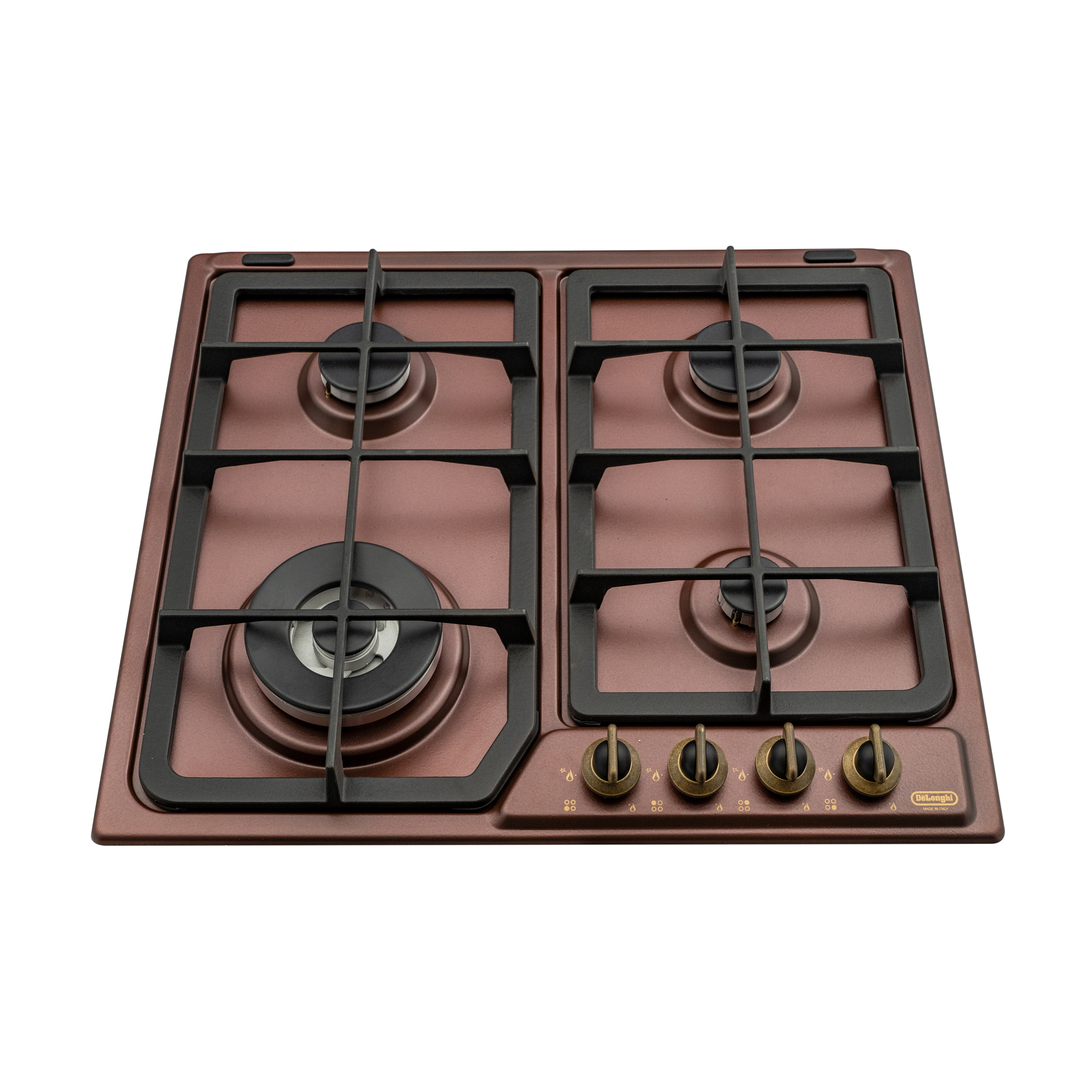 Изображение товара Газовая варочная панель Delonghi ROF 46 PRO RUS 58 см 4 конфорки цвет медь