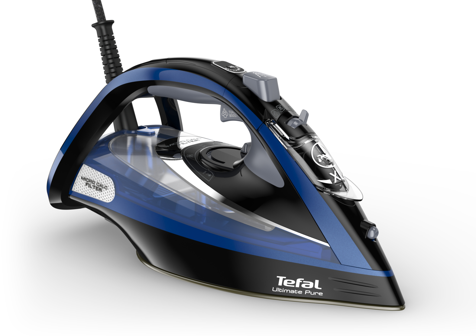 Изображение товара Утюг Tefal FV9848E0 цвет черный/синий