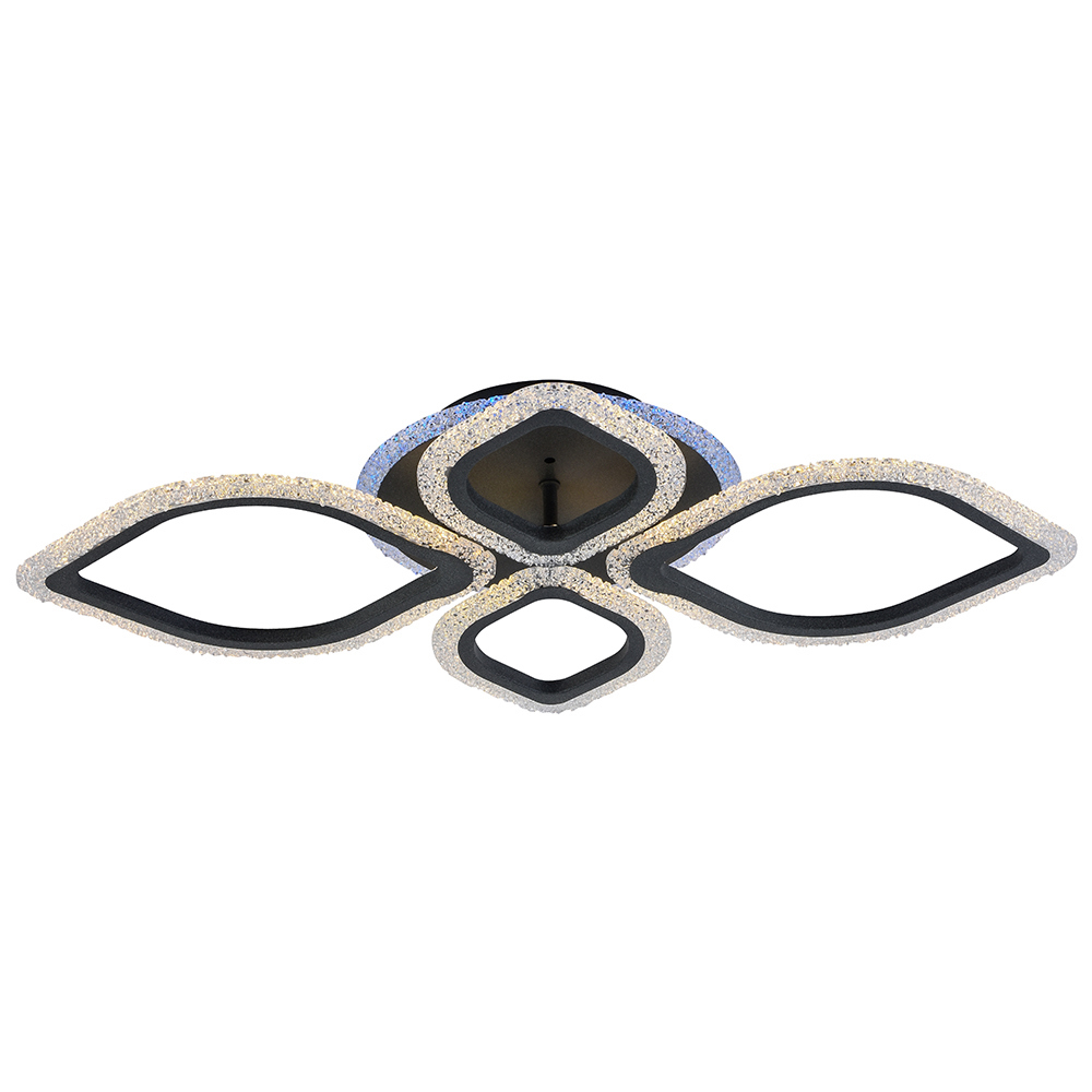 Изображение товара Люстра потолочная светодиодная Profit Light 8018/2+2 с пультом управление 5 м²