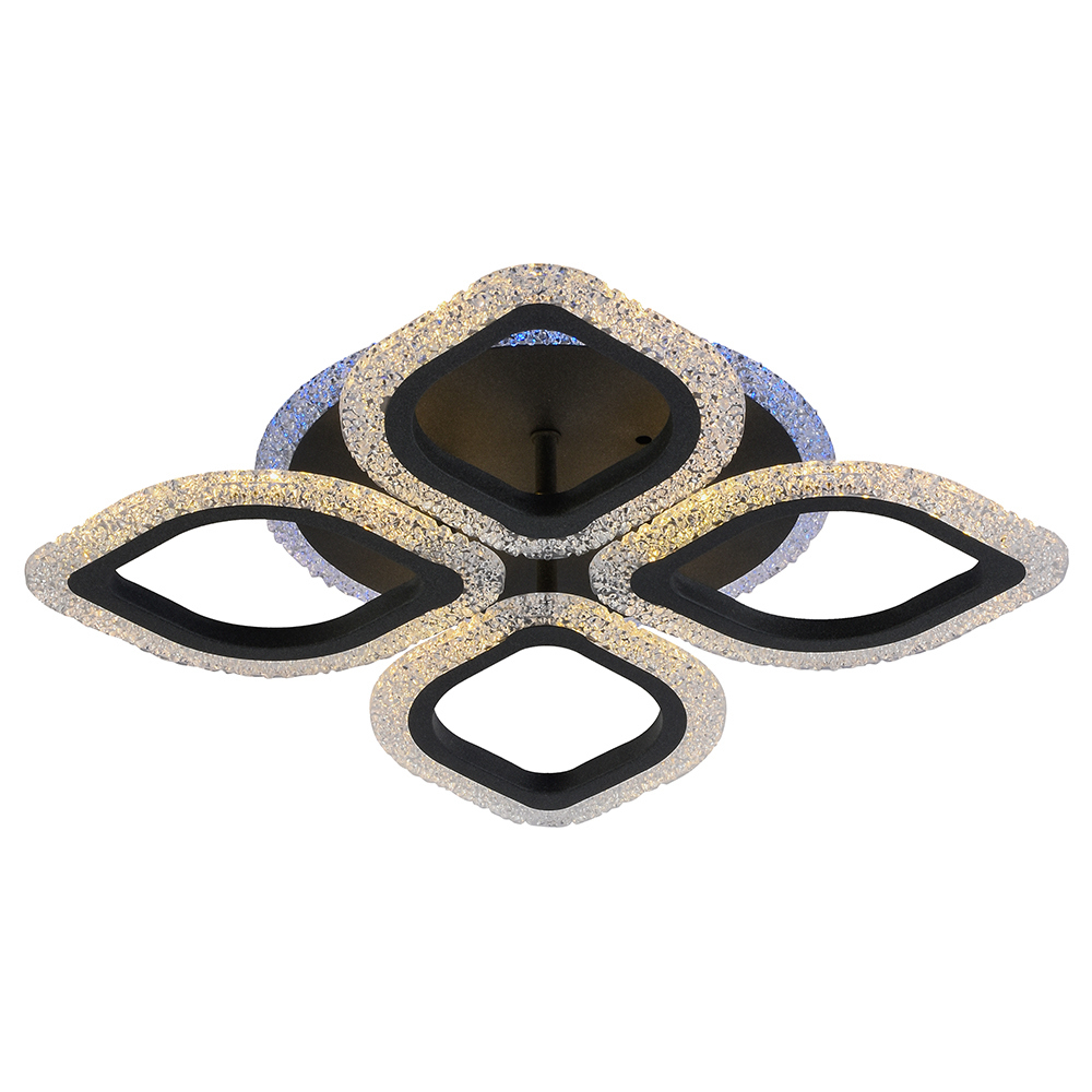 Изображение товара Люстра потолочная светодиодная Profit light 8018/4 с пультом управления 5 м² регулируемый белый свет цвет белый