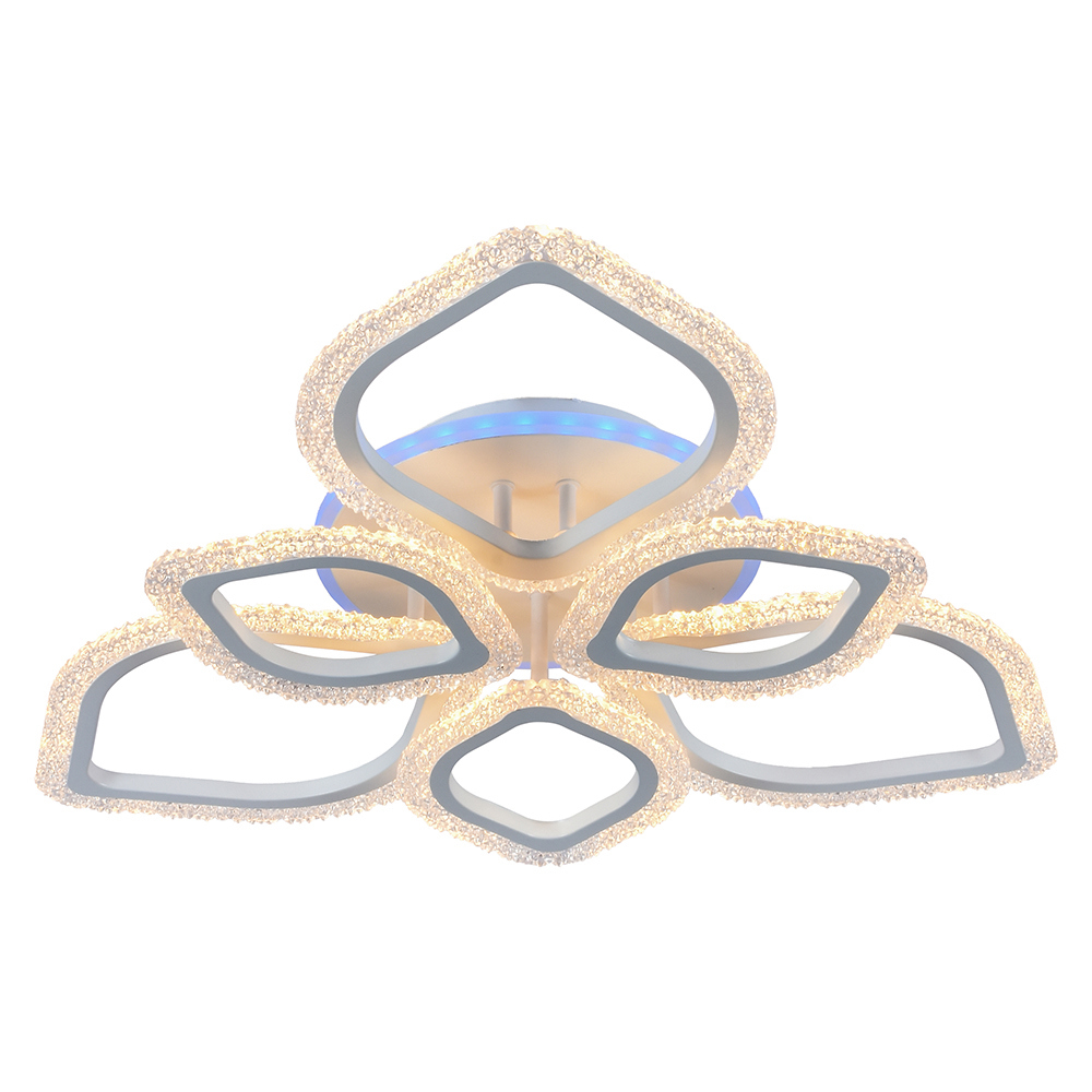 Изображение товара Современная светодиодная потолочная люстра Profit Light 8018/3+3 с пультом RGB