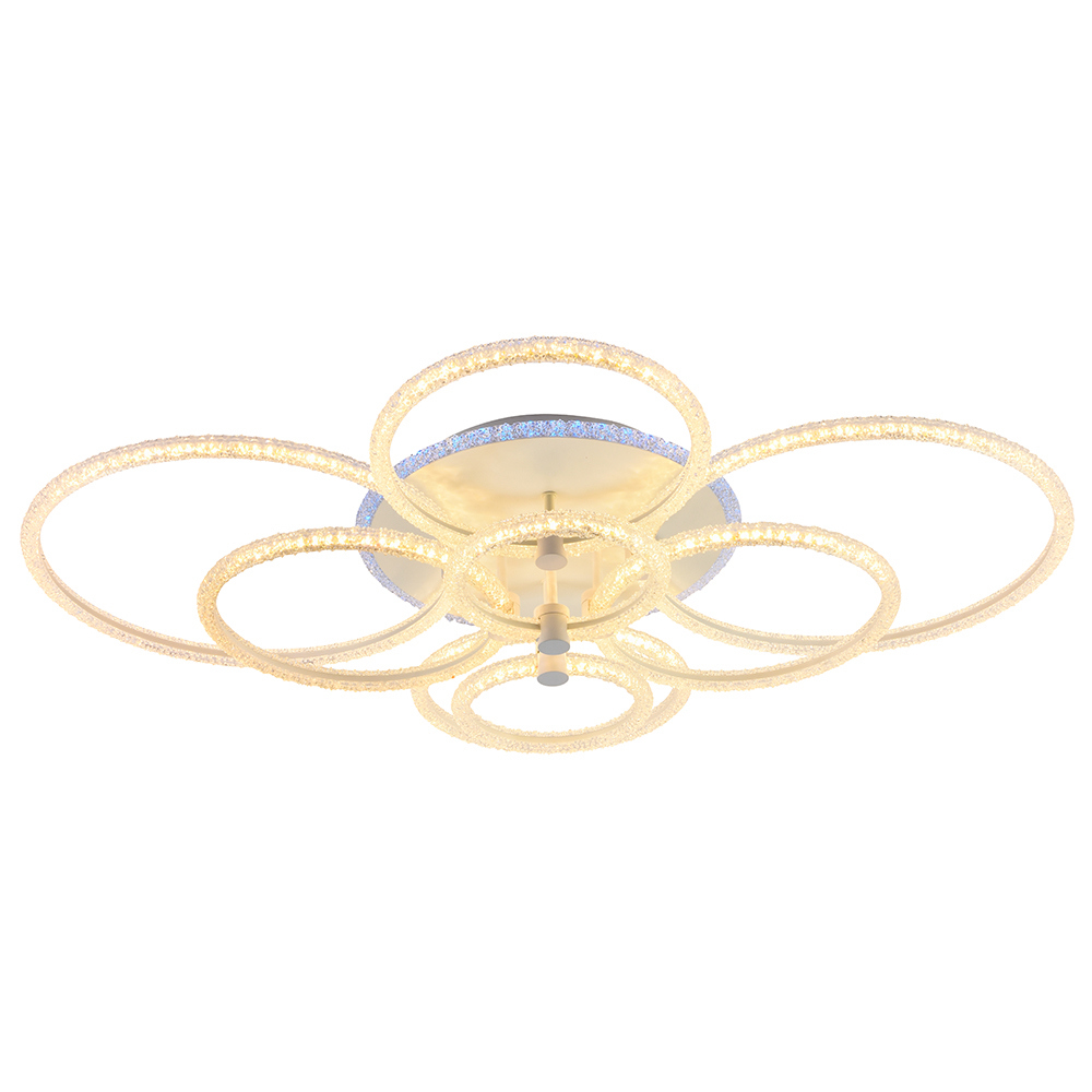 Изображение товара Потолочная светодиодная люстра Profit Light 8024/8 WHT с дистанционным управлением