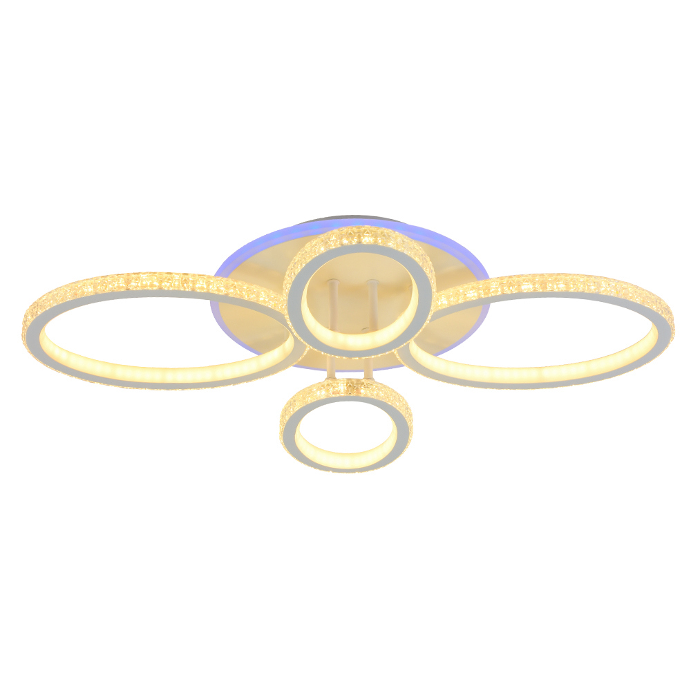 Изображение товара Потолочная светодиодная люстра Profit light 8033/2+2 с пультом