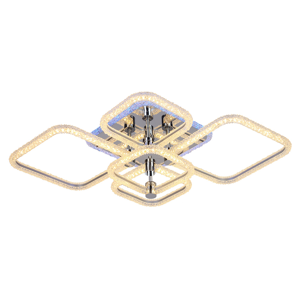 Изображение товара Потолочная светодиодная люстра PROFIT LIGHT 8049/5 CHR с пультом управления