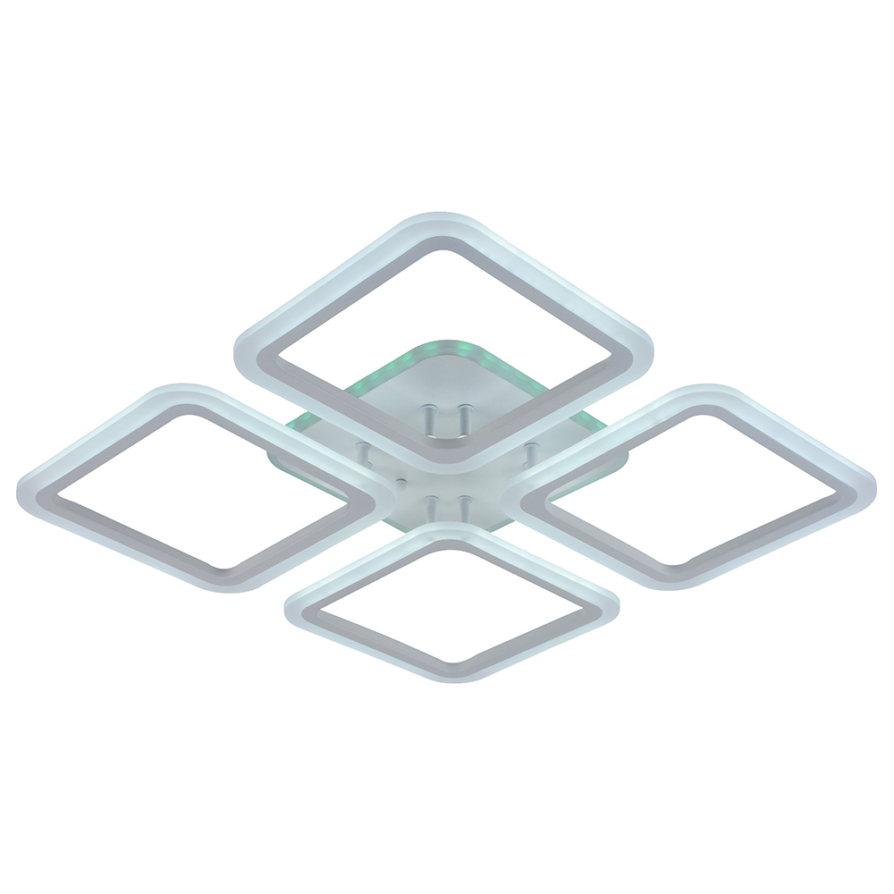 Изображение товара Современная потолочная светодиодная люстра Profit Light 8075/4 WHT с пультом RGB